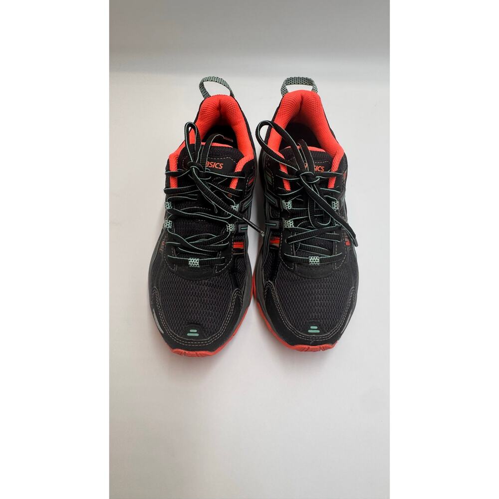 ASICS Trail Running Shoes Black Orange Gel Venture Women’s US 7 - Picture 3 of 9